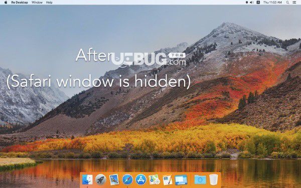 Re Desktop(桌面文件隐藏工具)v1.4 Mac版【2】