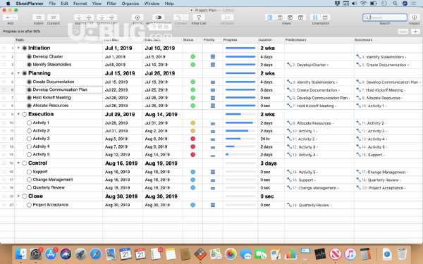 SheetPlanner(任务管理软件)v1.2.1 Mac版【2】