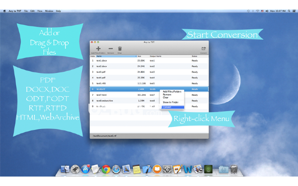Any to TXT(TXT转换器)v1.4.0 Mac版【3】