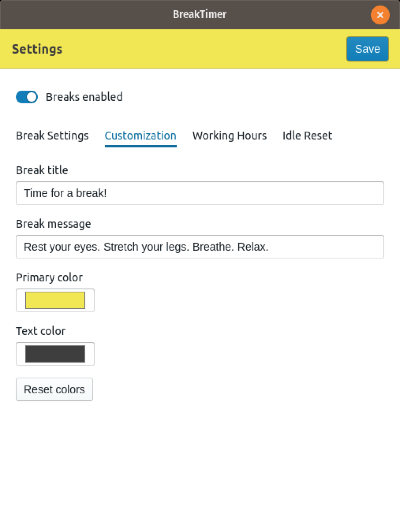 BreakTimer(定时提醒软件)v0.7.5 MacOS免费版【4】