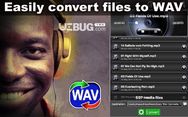 Easy Wav Converter(WAV格式转换器)v1.0.2 Mac版【3】