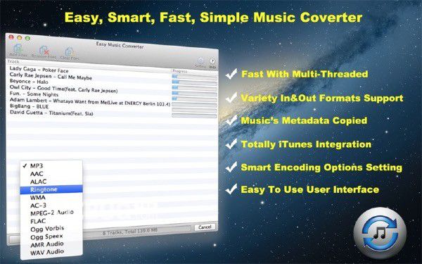 Easy Music Converter(音频转换器)v2.1.0 Mac版【2】