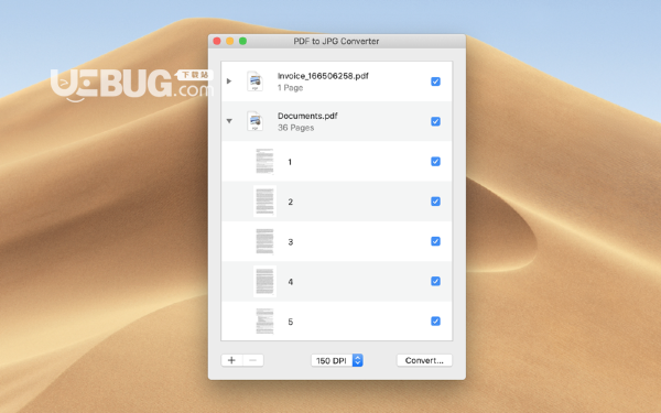 PDF to JPG Converter(PDF转JPG软件)v1.0 Mac免费版【3】