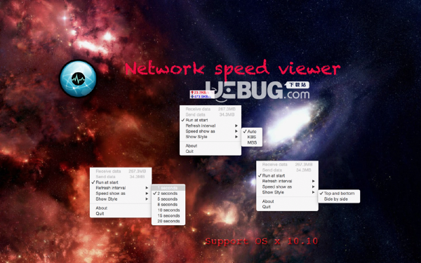 Network Speed Viewer(网络测速软件)v1.08 Mac版【2】