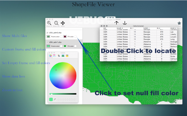 ShapeFile Viewer(文件管理软件)v1.0 Mac版【2】