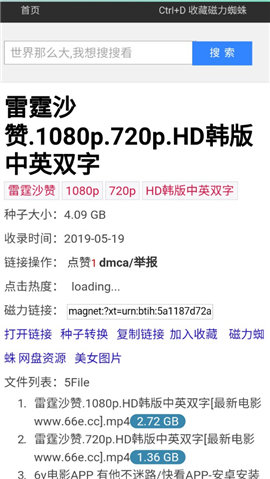 磁力蜘蛛引擎官网入口官网版