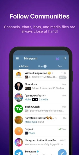 Nicegram安装包 官方最新版v1.30.6 Nicegram安装包 官方最新版v1.30.6