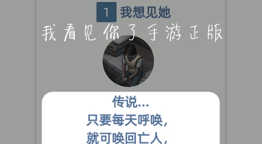 我看见你了手游正版 我看见你了手游正版