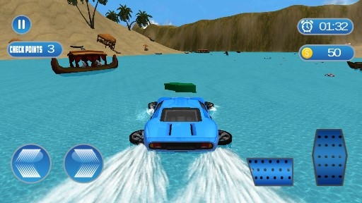 Water Surfer Car Driving浮动水汽车模拟器无限金币版 Water Surfer Car Driving浮动水汽车模拟器无限金币版