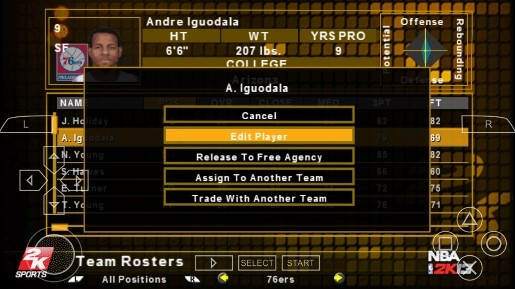 NBA篮球2K13psp手机版 NBA篮球2K13psp手机版