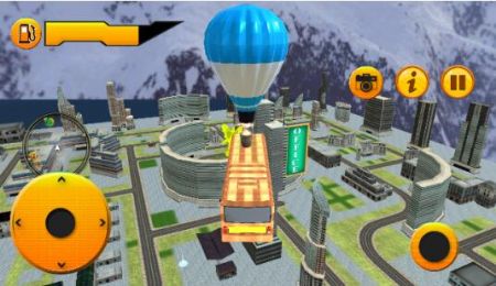飞行气球巴士冒险Flying Air Balloon Bus Adventure 飞行气球巴士冒险Flying Air Balloon Bus Adventure