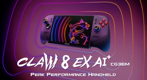 微星发布全新掌机：首款Arc G3 Extreme处理器的掌机!