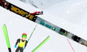 滑雪冲刺跳跃 滑雪冲刺跳跃