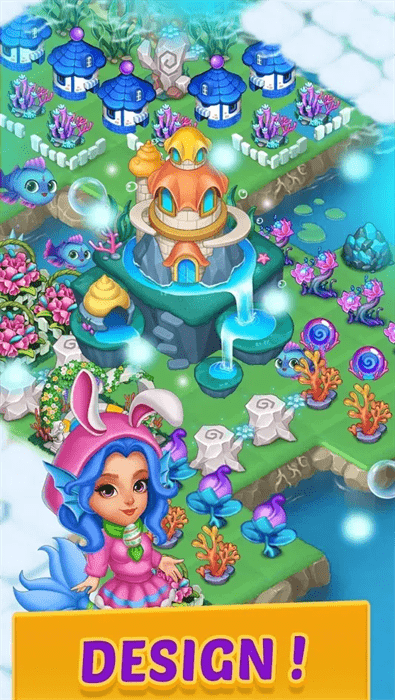 合成美人鱼游戏(MergeMermaids) 合成美人鱼游戏(MergeMermaids)