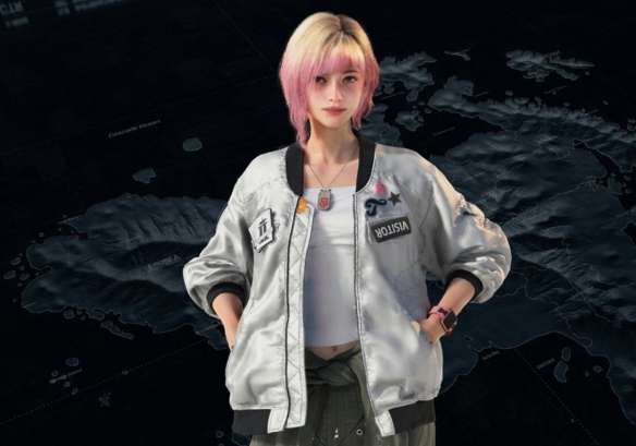 《皇牌空战8》粉毛少女Tasha爆火：这颜值太顶了！